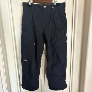 North Face Hyvent Snow / Ski Pants Men’s XL Lined Navy Blue